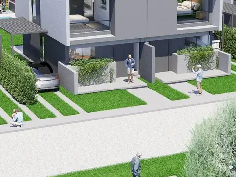 Depto Tipo Casa en Venta con 2 cocheras