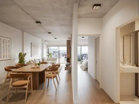 Feel Recoleta - 3 Ambientes en pozo - Frente - Terraza/Balcón - Amenities - Financiación