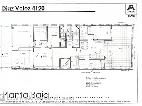 Departamento en Venta de 1 dormitorio