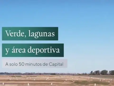 Terreno en Venta Damasia al Sur Canning