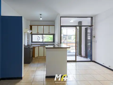 Departamento 2 ambientes con 1 baño