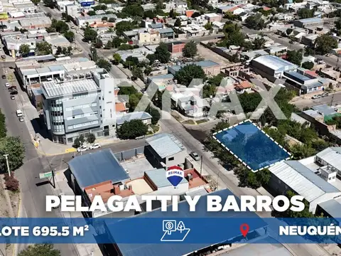 Pelagatti y Alvaro Barros, Lote 695 m2