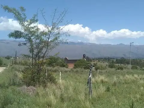 Vendo Lote en Yacanto