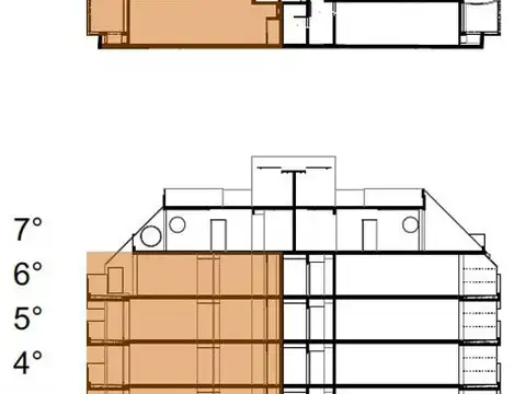 Departamento 3 ambientes con 2 baños