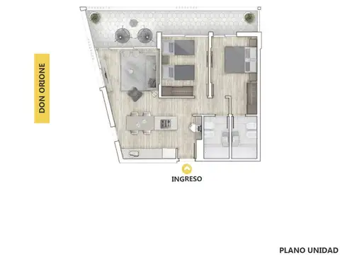 Departamento en Venta en Refinerias, Rosario