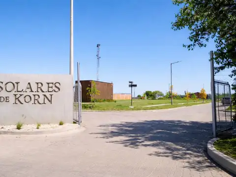 Venta lote M6 Solares de Korn 250m2 s/expensas