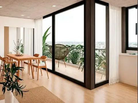 Departamento 3 ambientes con 2 baños