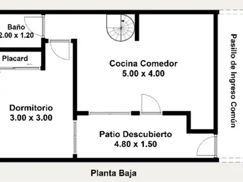 Depto Tipo Casa en Venta en Ramos Mejia, USD 56.000