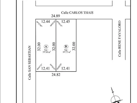 Terreno en Venta en Funes, USD 36.900