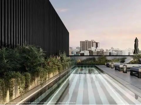 Departamento Monoambiente con 1 baño