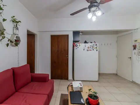 Departamento 2 ambientes con 1 baño
