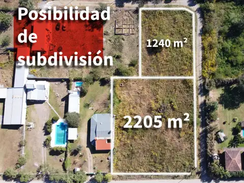 Terreno en Venta de 3446,0 m2