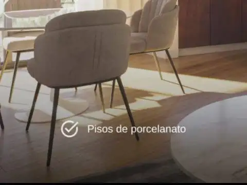 Departamento 3 ambientes con 2 baños
