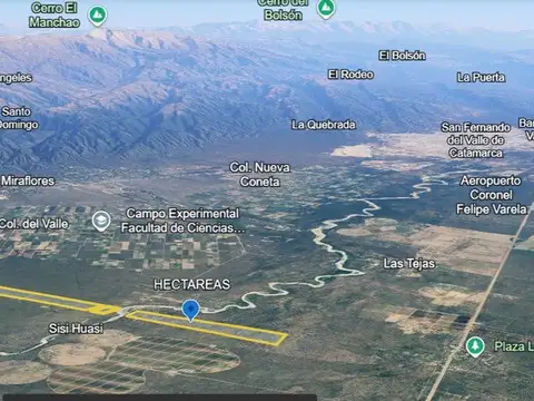 SE VENDE CAMPO DE 296Ha CERCA DEL VALLE CENTRAL