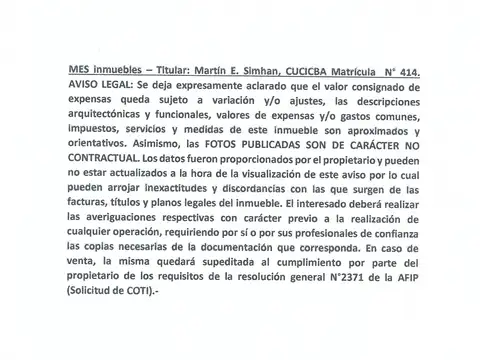 Alquiler de amplio monoambiente al frente con balcón en Belgrano