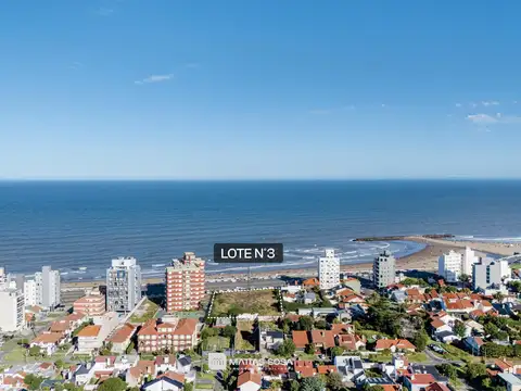 Importante lote frente al mar - Zona Constitución - Proyecto Inmobiliario