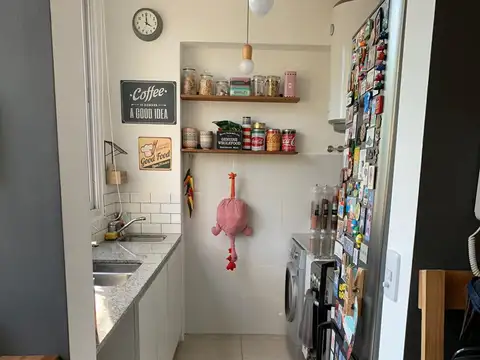 Departamento 2 ambientes con 1 baño