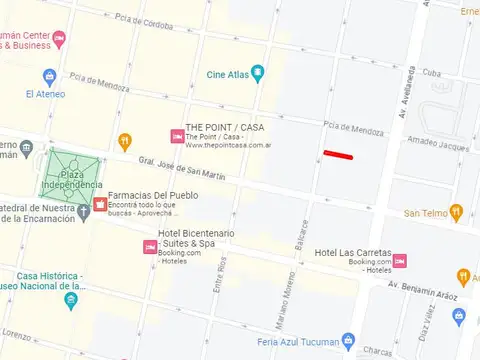 Terreno en Venta en Barrio Norte, USD 250.000