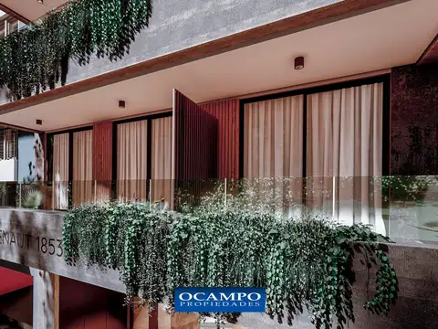 Departamento de 1 ambiente con balcón en Cañitas | Privé Polo | Amenities Premium