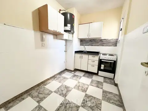 Departamento 2 ambientes con 1 baño