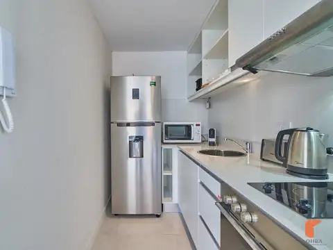 Loft/posible 2 amb de lujo en semipiso con opcion cochera