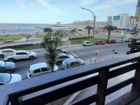 ALQUILER  4 AMBIENTES C/COCHERA VISTA AL MAR PUNTA IGLESIA