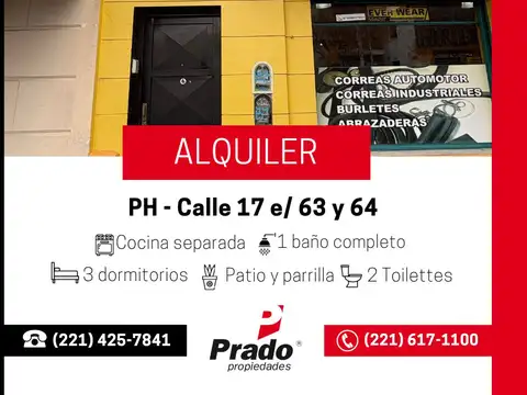 PH DE 3 DORMITORIOS CON PATIO