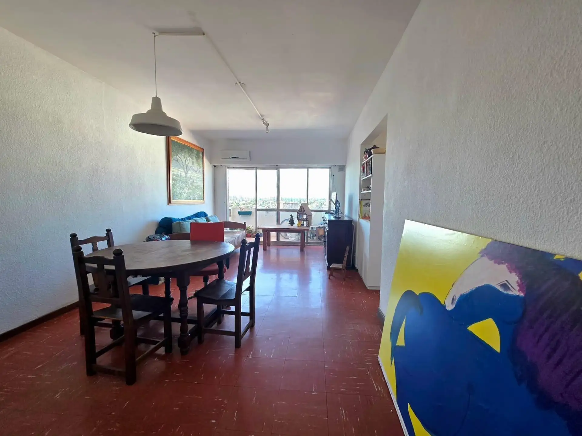 Depto 3 amb, 50m² en piso 15 con balcón y vista panorámica