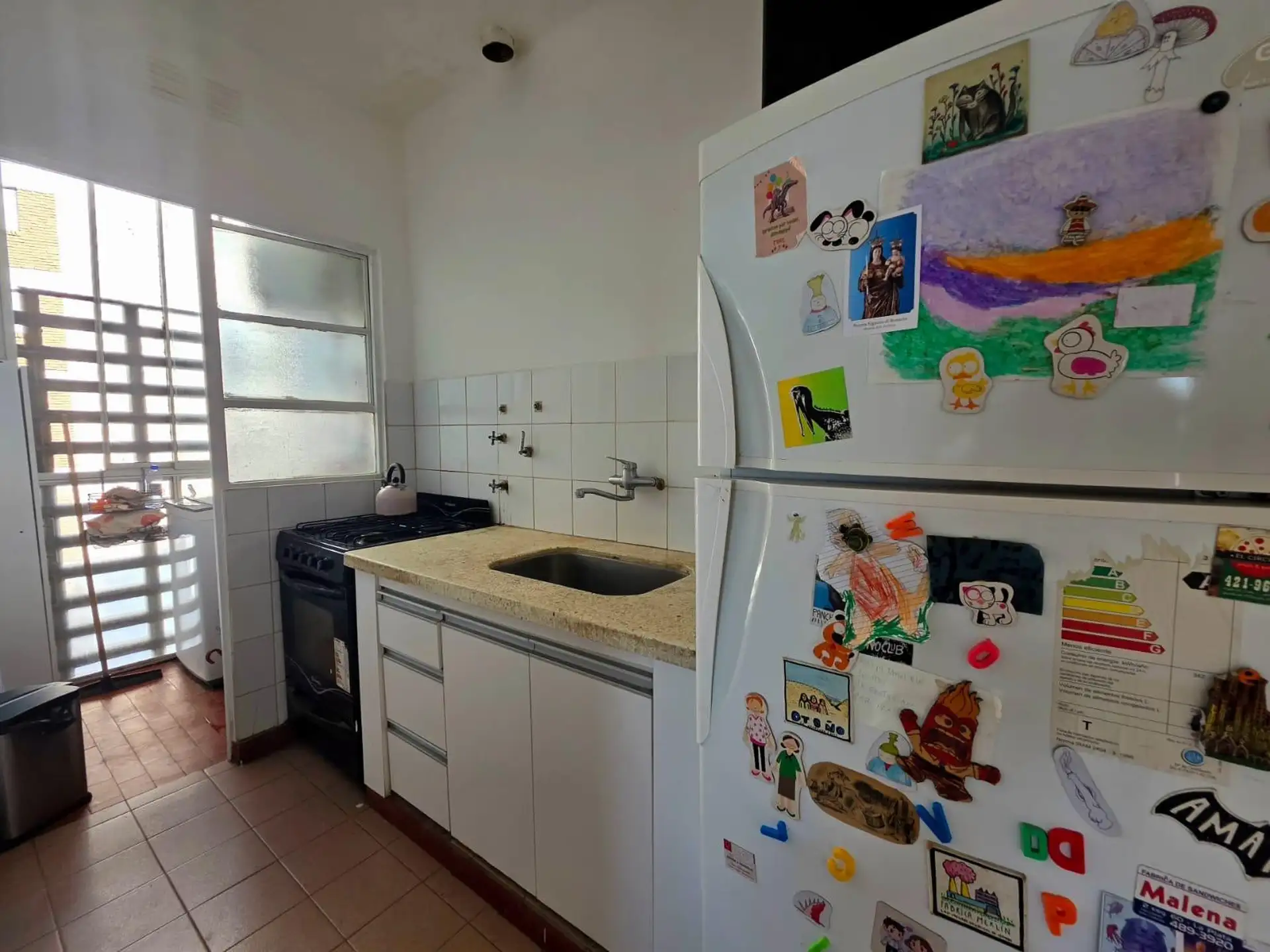 Depto 3 amb, 50m² en piso 15 con balcón y vista panorámica