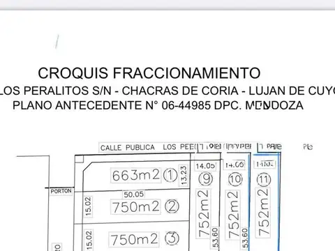 Los Peralitos  s/n
