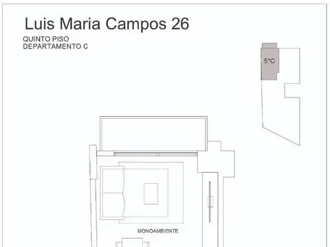 Departamento en el emprendimiento CALIX Palermo