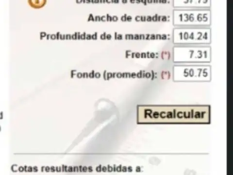 Terreno en Venta de 371,0 m2