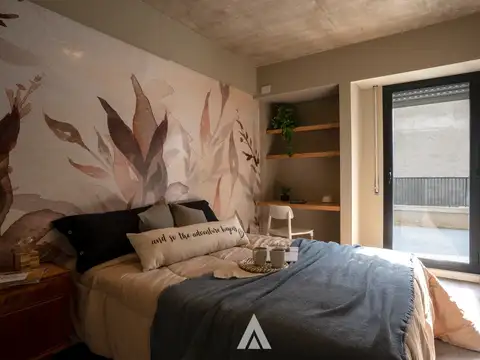 Departamento 3 ambientes con 2 baños