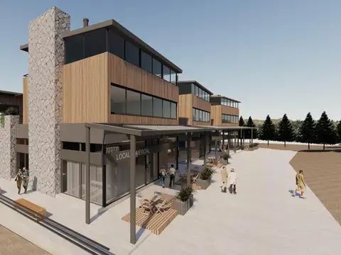 VENTA Depto 3 ambientes 78,5m2 vista a  la montaña y parrilla en balcón céntrica Villa La Angostura