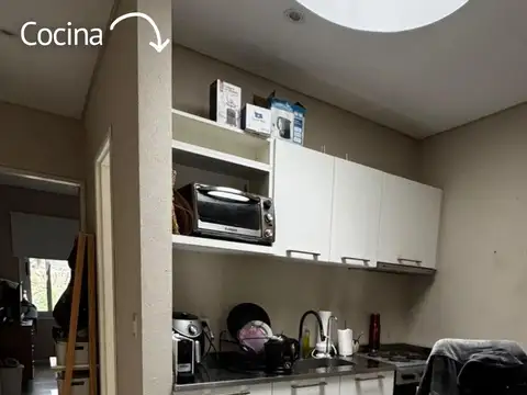 Departamento 2 ambientes con 1 baño