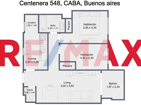 Departamento en Venta en Caballito, USD 199.000