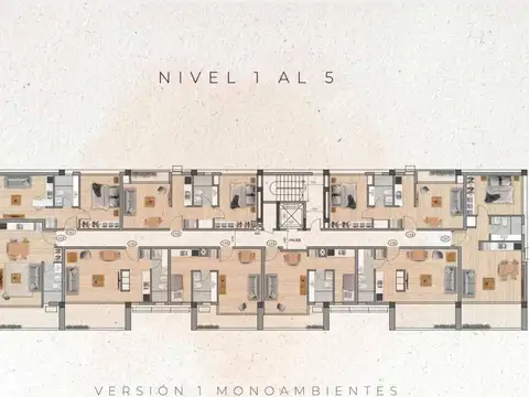 Departamento en Venta de 1 dormitorio