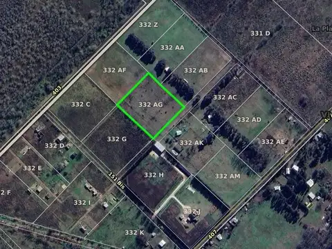 Terreno en Venta 100  mts Frente