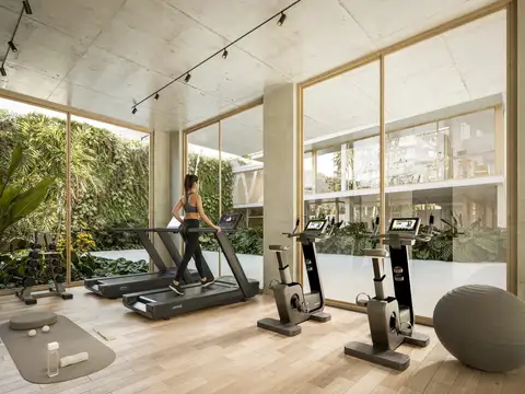 Departamento 2 ambientes con 1 baño