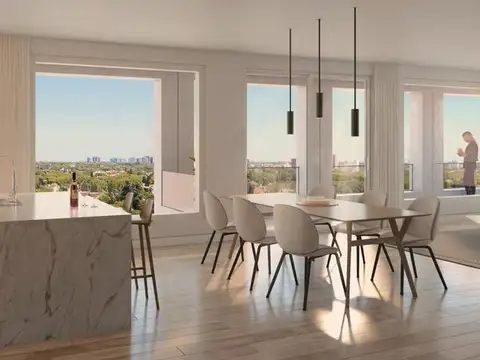Departamento 4 ambientes con 2 baños