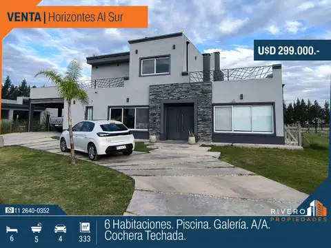 Casa en venta c/ cochera en Horizontes al Sur