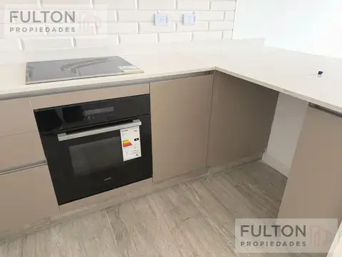 Departamento 2 ambientes con 2 baños