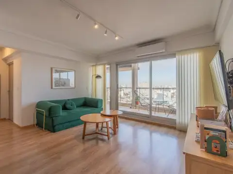Exclusivo 3 Amb con balcon corrido aterrazado y cochera piso 14 con amenities