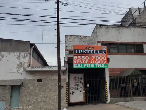 Galpón Industrial 764 m² en 2 Plantas - La Tablada