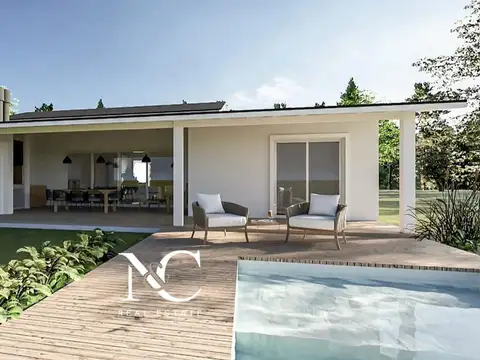 Casa en venta en Costa Esmeralda estilo californiano