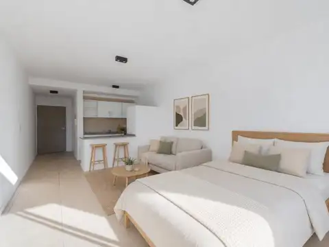 Departamento Monoambiente con 1 baño