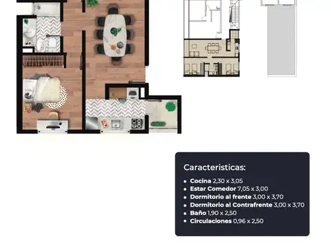 VENTA DEPARTAMENTO 5 PISO 3