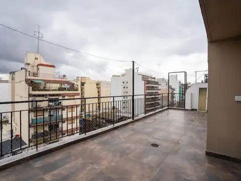 Departamento 2 ambientes con 2 baños