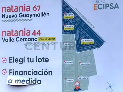 Venta de Lote en Guaymallen