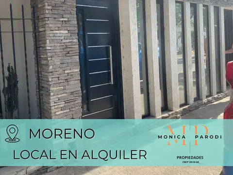 LOCAL EN ALQUILER EN EL CENTRO DE MORENO